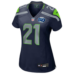 Devon Witherspoon Seattle Seahawks Women's Team 50th Season Game Jersey - College Navy
