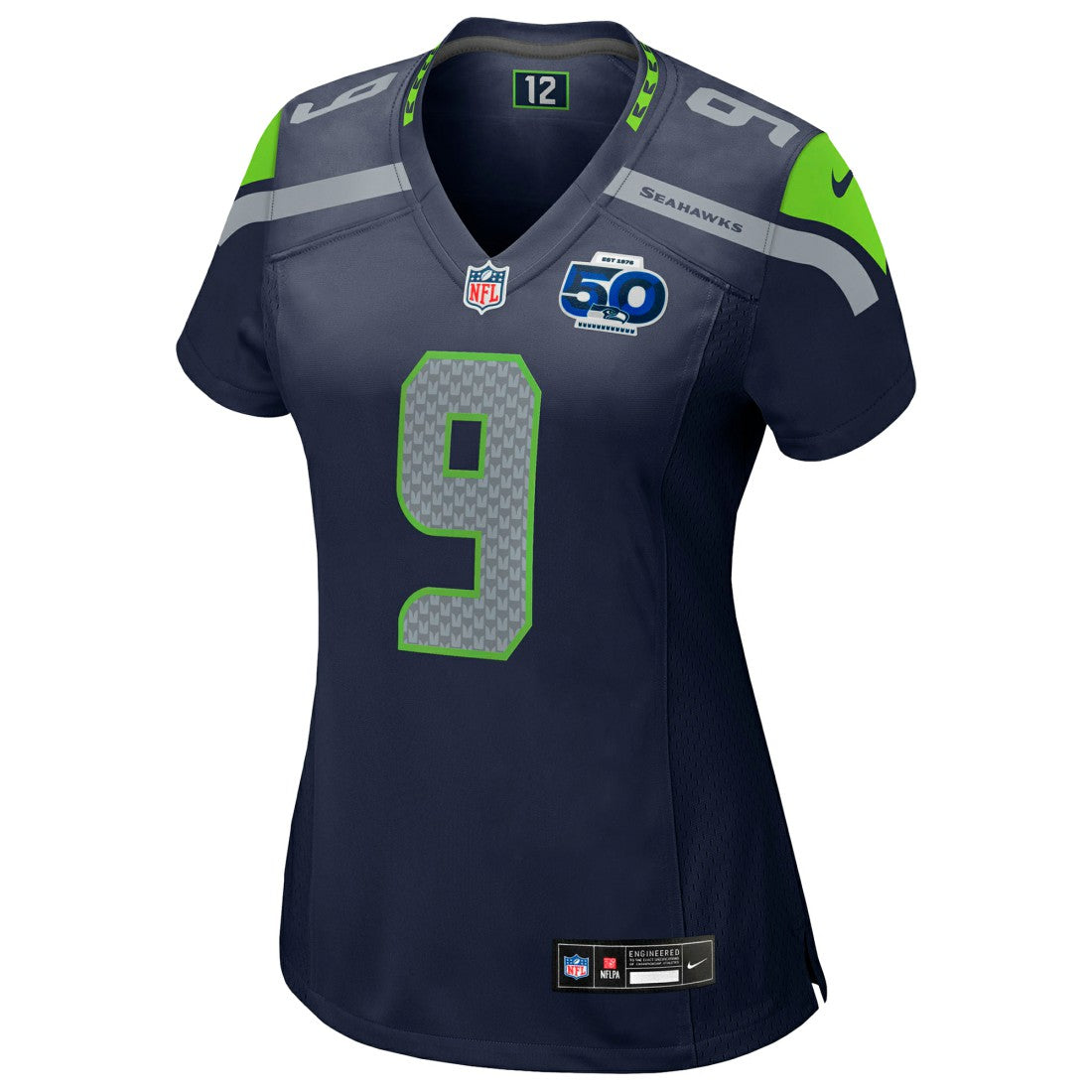 Kenneth Walker III Seattle Seahawks Women's 50th Season Game Jersey - College Navy