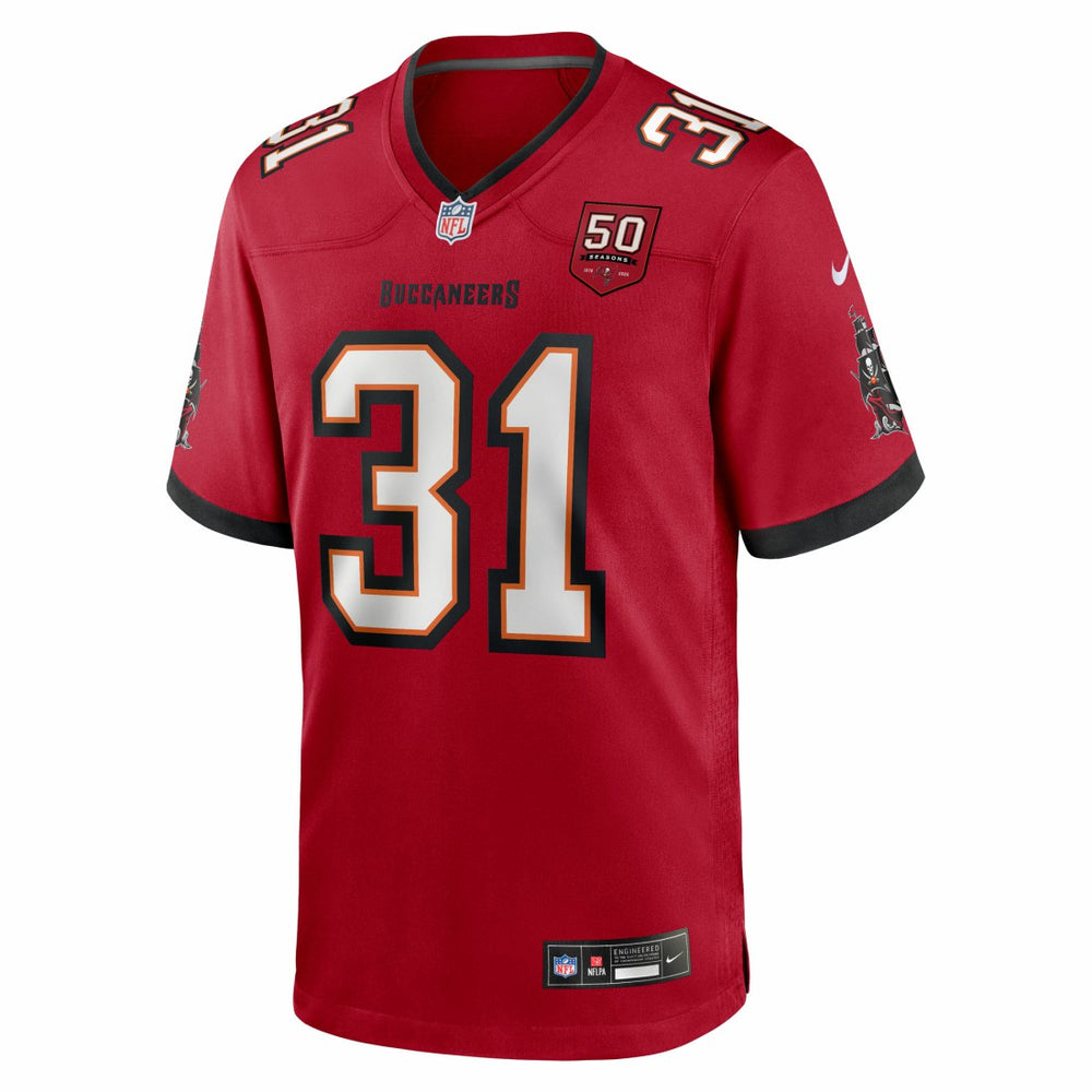Antoine Winfield Jr. Tampa Bay Buccaneers 50th Season Team Game Jersey - Red