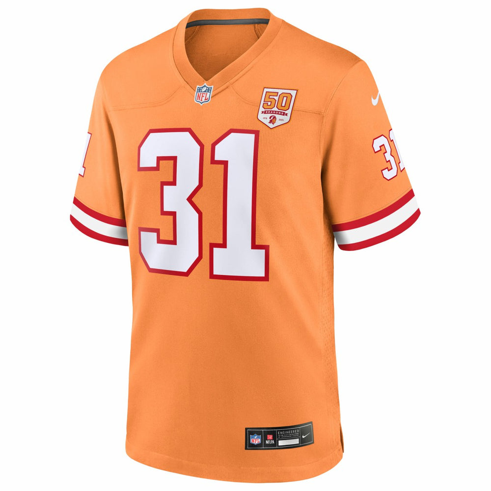 Antoine Winfield Jr. Tampa Bay Buccaneers 50th Season Game Jersey - Creamsicle