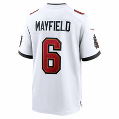 Baker Mayfield Tampa Bay Buccaneers 50th Season White Game Jersey - White