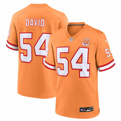 Lavonte David Tampa Bay Buccaneers 50th Season Game Jersey - Creamsicle