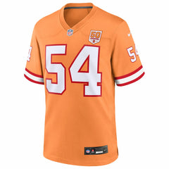 Lavonte David Tampa Bay Buccaneers 50th Season Game Jersey - Creamsicle