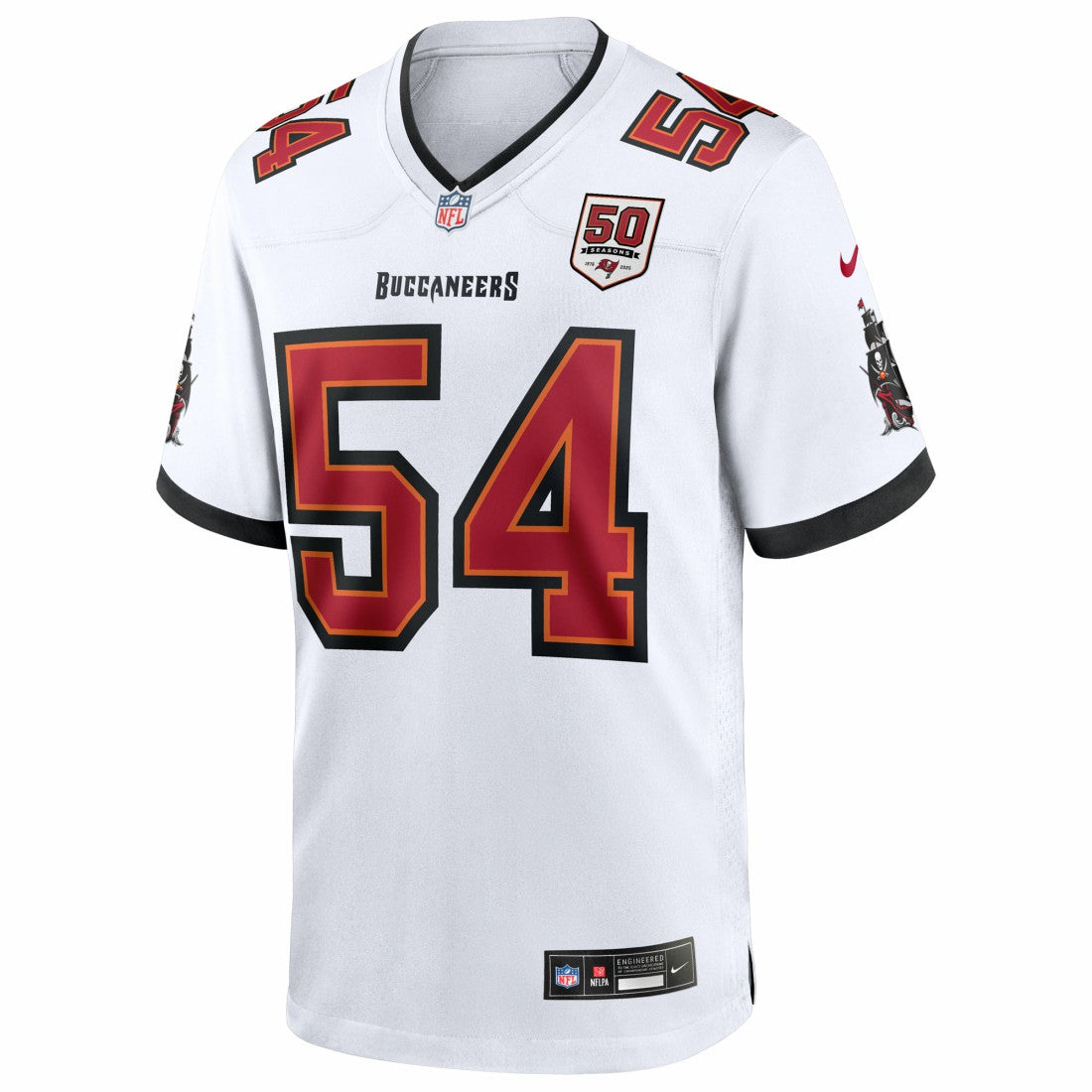 Lavonte David Tampa Bay Buccaneers 50th Season White Game Jersey - White