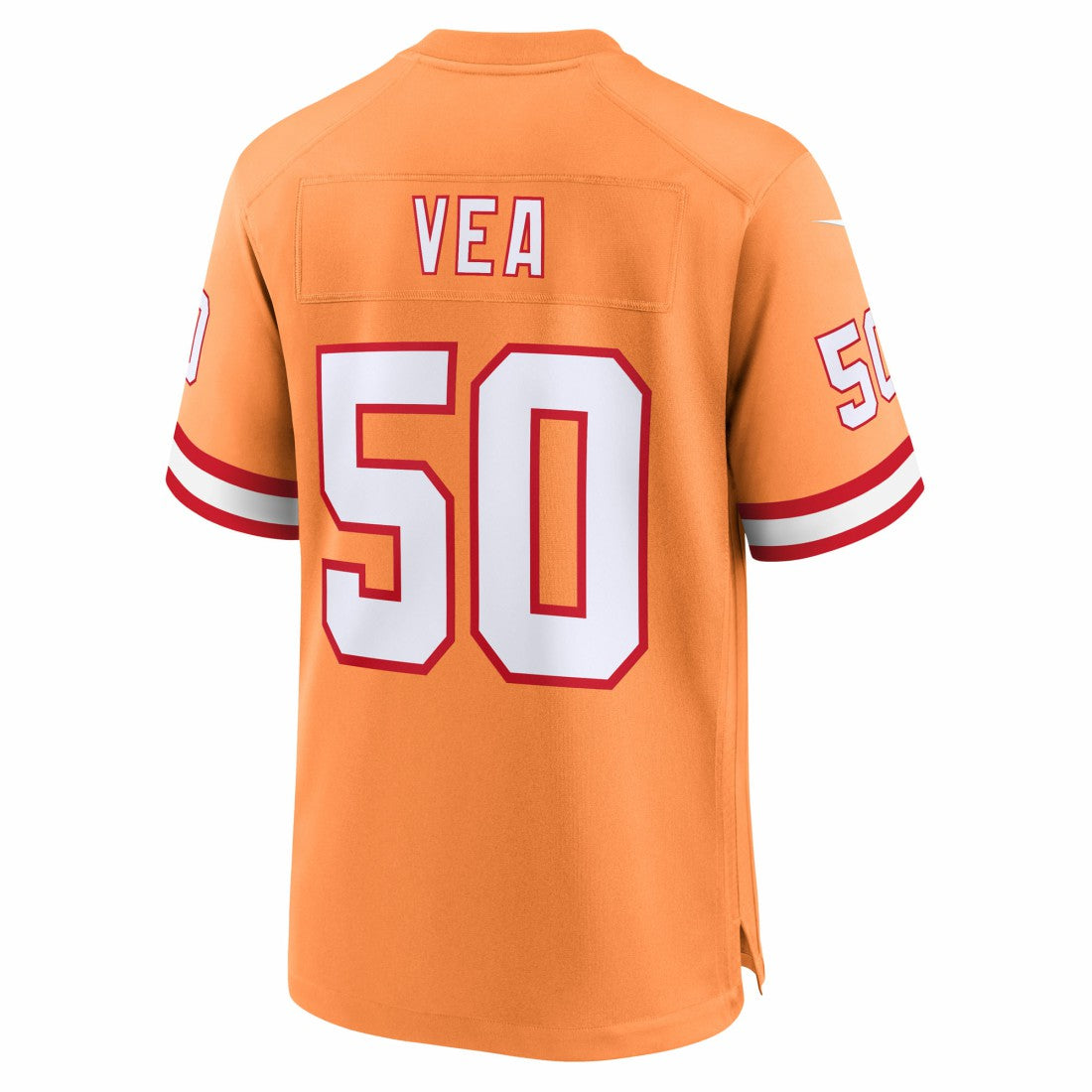 Vita Vea Tampa Bay Buccaneers 50th Season Game Jersey - Creamsicle