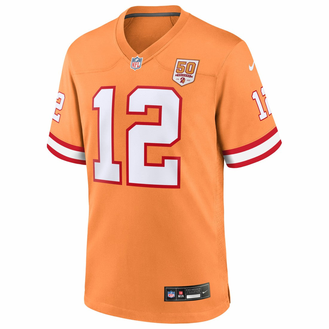 Doug Williams Tampa Bay Buccaneers 50th Season Game Jersey - Creamsicle