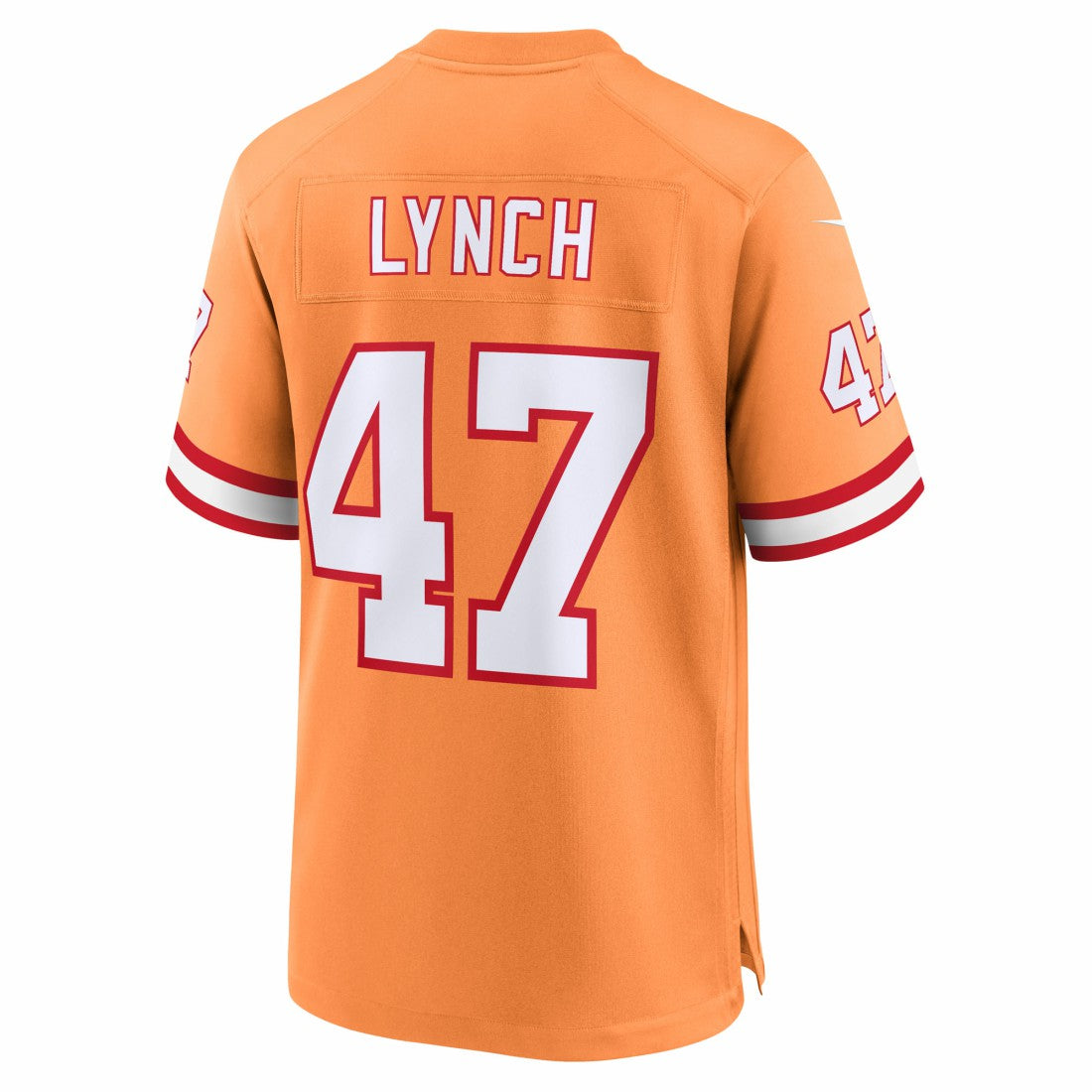 John Lynch Tampa Bay Buccaneers 50th Season Game Jersey - Creamsicle