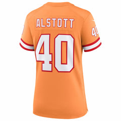 Mike Alstott Tampa Bay Buccaneers Women's 50th Season Game Jersey - Creamsicle