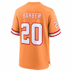 Ronde Barber Tampa Bay Buccaneers 50th Season Game Jersey - Creamsicle