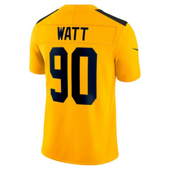 T.J. Watt Pittsburgh Steelers Alternate Vapor F.U.S.E. Limited Jersey - Gold
