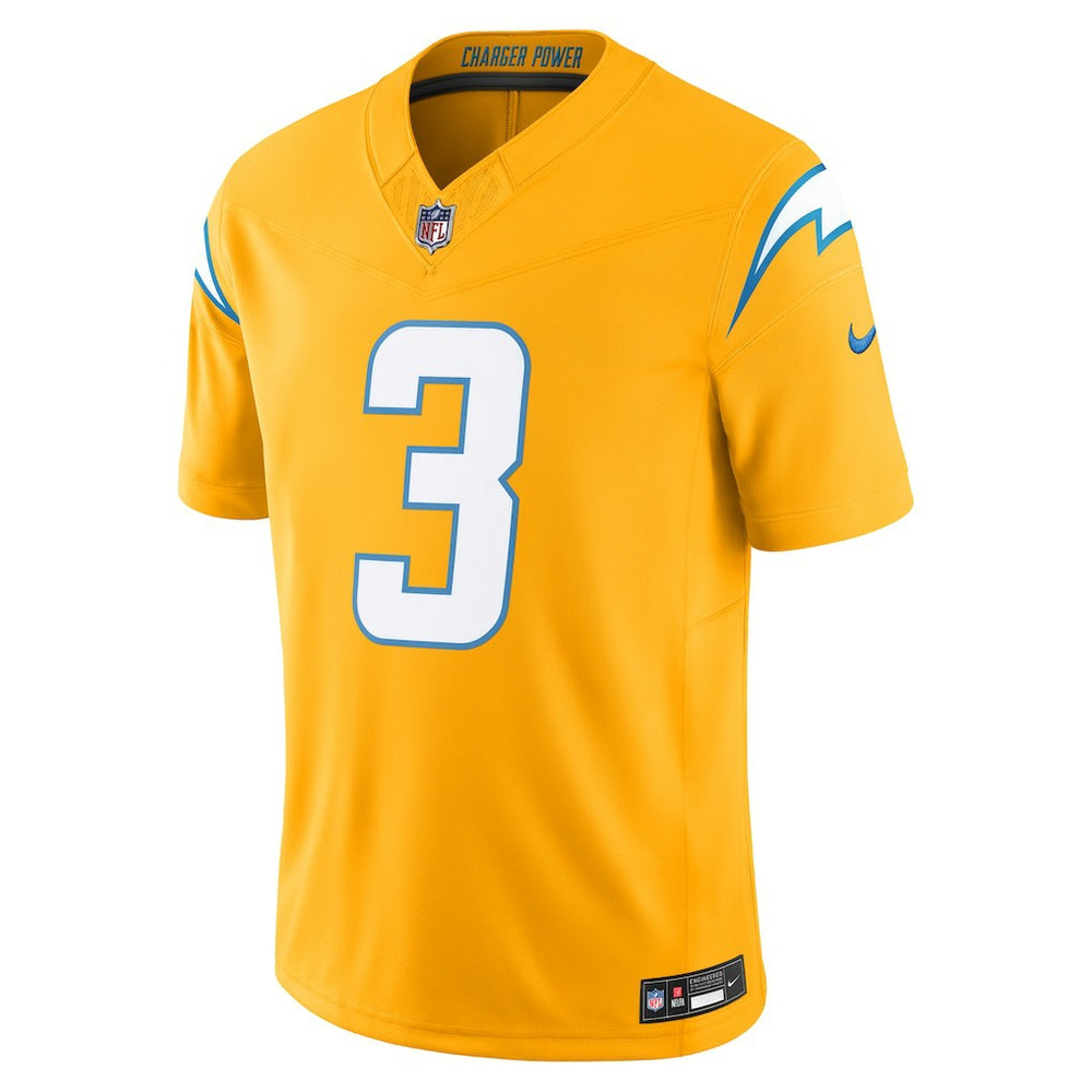 Derwin James Jr. Los Angeles Chargers Alternate Charger Power Vapor F.U.S.E. Limited Jersey - Gold