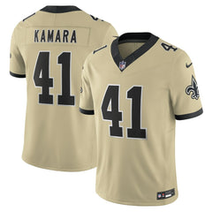Alvin Kamara New Orleans Saints Gameday Golds Alternate Vapor F.U.S.E. Limited Jersey - Gold