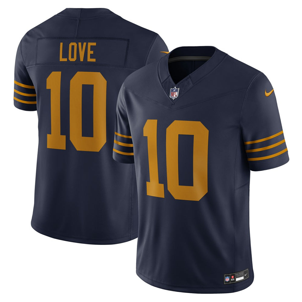 Jordan Love Green Bay Packers The 1923 Classic Vapor F.U.S.E. Limited Jersey - Navy