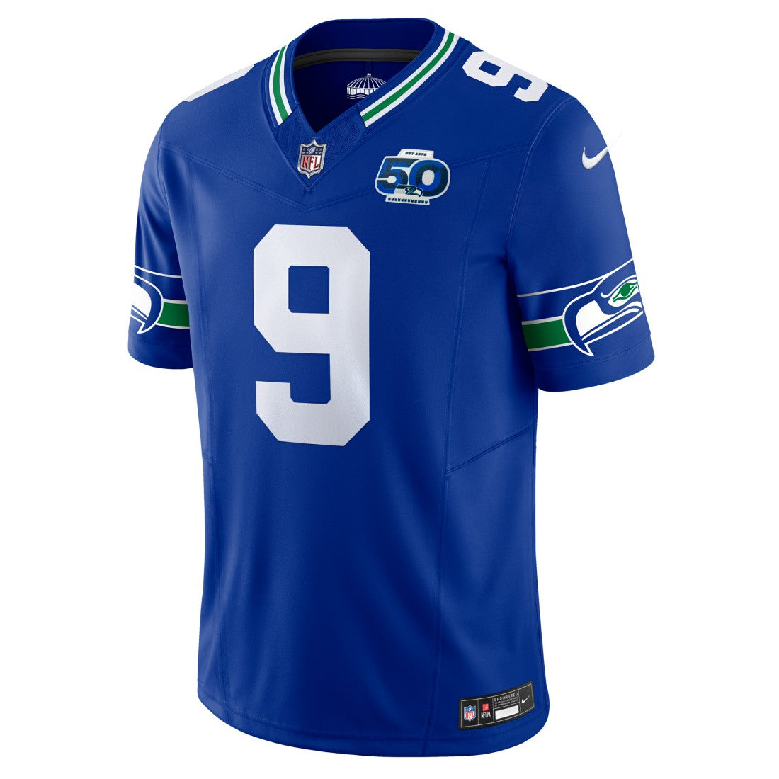 Kenneth Walker III Seattle Seahawks 50th Season Vapor F.U.S.E. Limited Jersey - Royal