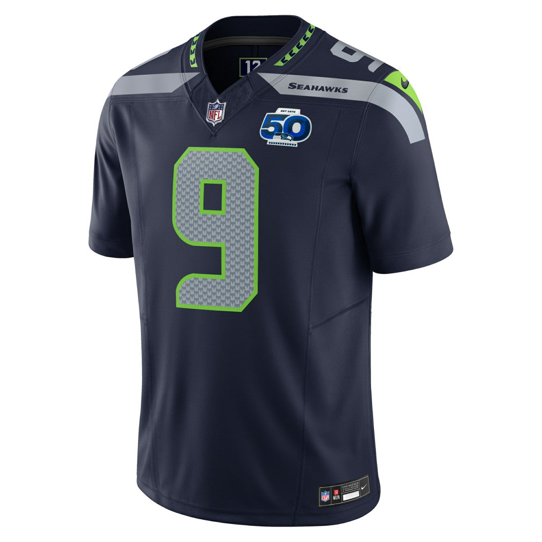 Kenneth Walker III Seattle Seahawks Team 50th Season Vapor F.U.S.E. Limited Jersey - College Navy