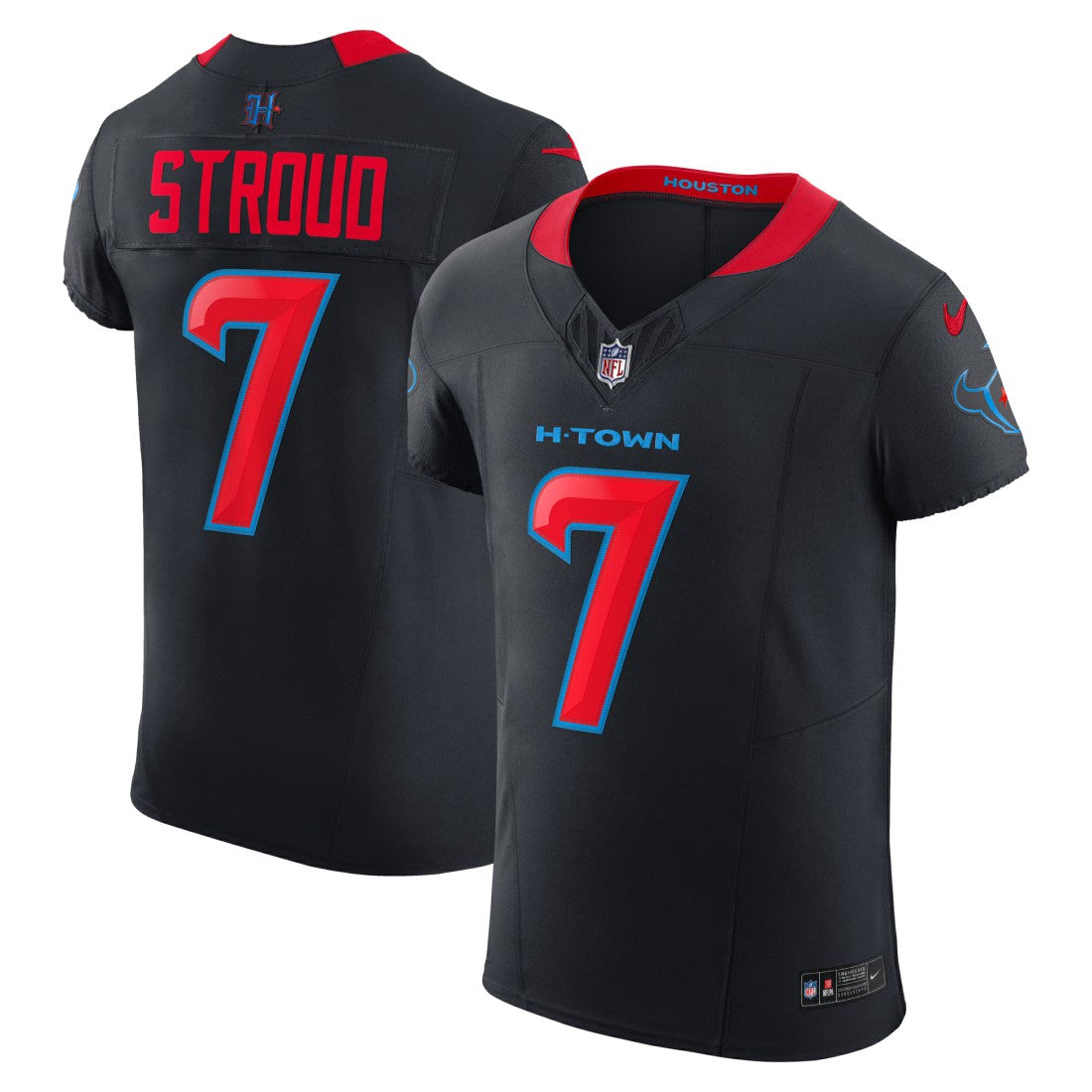 C.J. Stroud Houston Texans Alternate 2 Vapor F.U.S.E. Elite Jersey - Navy