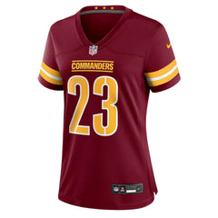 Marshon Lattimore Washington Commanders Women's Team Game Jersey - Burgundy