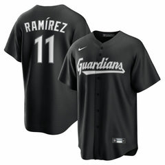 José Ramírez Cleveland Guardians  Replica Player Jersey Black | Nike