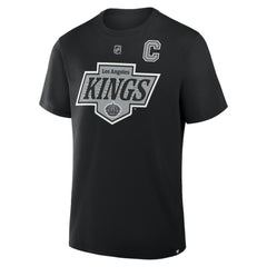 Anze Kopitar Los Angeles Kings Fanatics Authentic Stack Name & Number T-Shirt Black