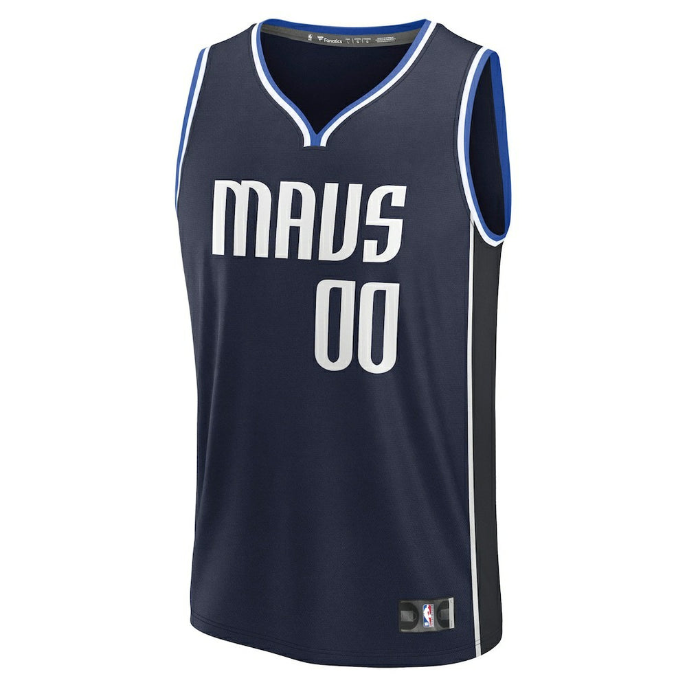 Dallas Mavericks Fast Break Custom Jersey sale - Statement Editi- Navy