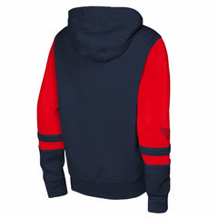 Cleveland Guardians Outerstuff Youth Stadium Colorblock Full-Zip Hoodie Navy