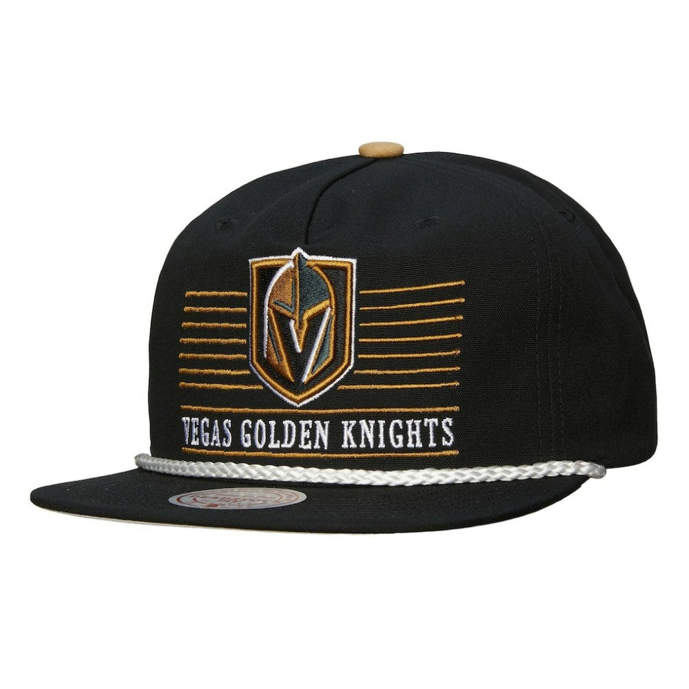 Vegas Golden Knights Mitchell & Ness Ascend Deadstock Snapback Hat Black
