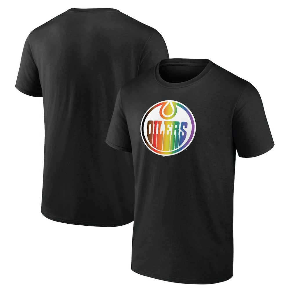 Edmonton Oilers Oilers Pride T-Shirt Black