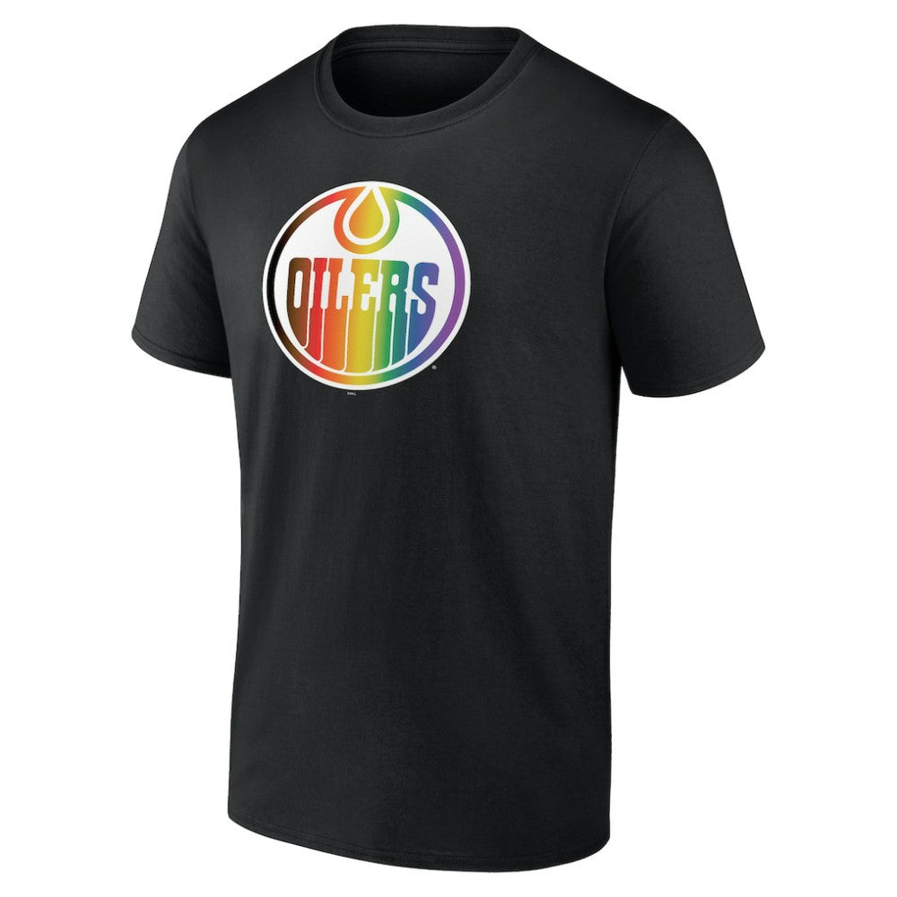 Edmonton Oilers Oilers Pride T-Shirt Black