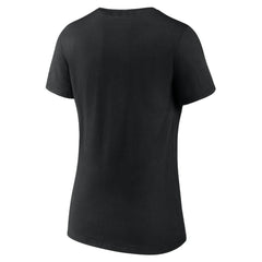 Edmonton Oilers Women's Team Pride V-Neck T-Shirt Black