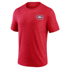Montreal Canadiens Territorial Tri-Blend T-Shirt Red