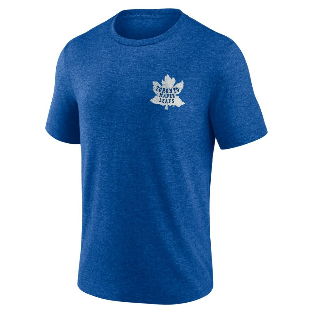 Toronto Maple Leafs Earnest Will Tri-Blend T-Shirt Blue