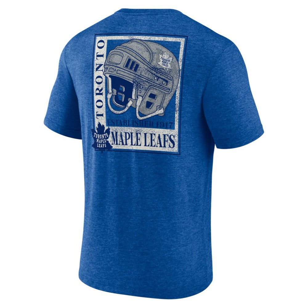 Toronto Maple Leafs Earnest Will Tri-Blend T-Shirt Blue
