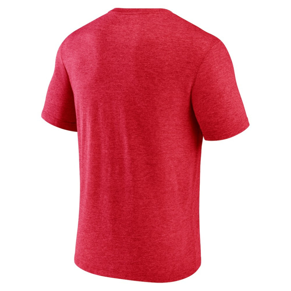 Vancouver Canucks Represent Tri-Blend T-Shirt Red