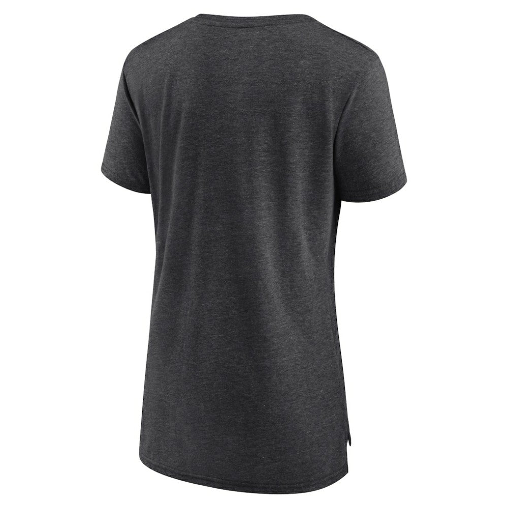 Vegas Golden Knights Women's Vintage Arch Tri-Blend T-Shirt Gray