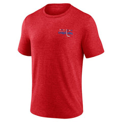 Washington Capitals Earnest Will Tri-Blend T-Shirt Red