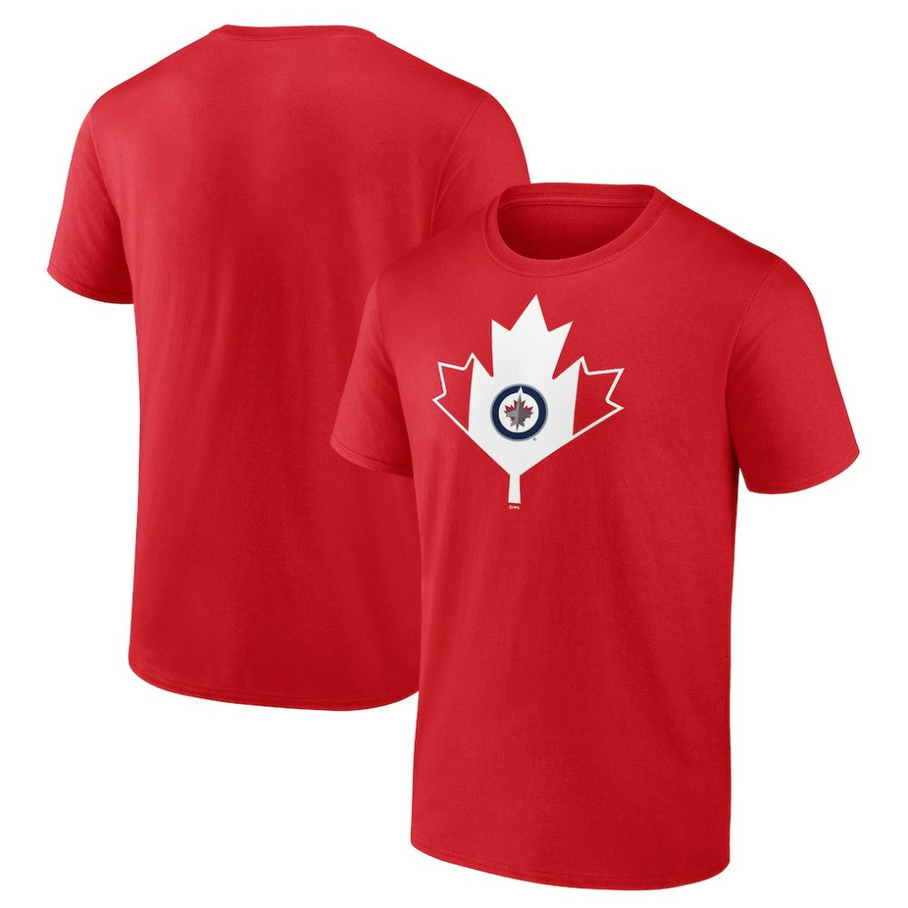 Winnipeg Jets Canada Day T-Shirt Red