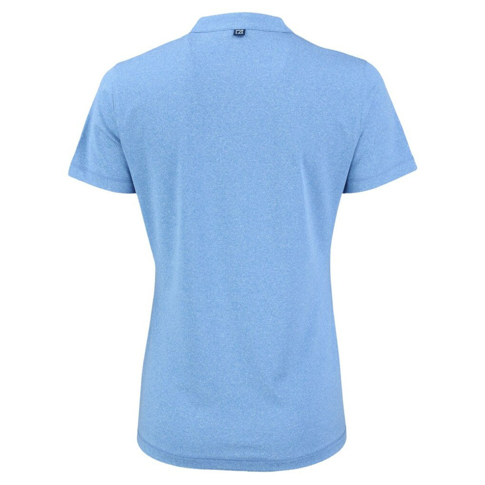 Detroit Tigers Cutter & Buck Forge Heathered Stretch Blade Top Heather Powder Blue