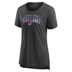 Carolina Hurricanes Women's Proud Tri-Blend T-Shirt Gray