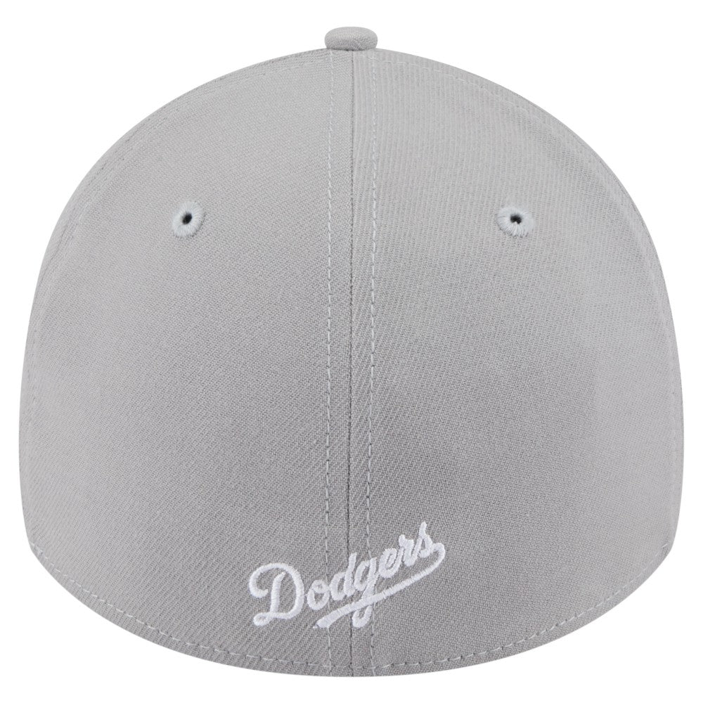 Los Angeles Dodgers 2024 World Series Champions 39THIRTY Flex Hat Gray | New Era