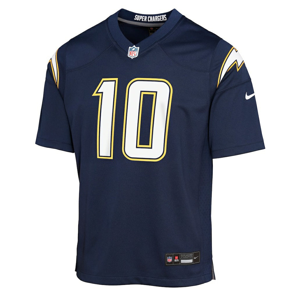 Justin Herbert Los Angeles Chargers Youth Alternate Super Chargers Game Player Jersey - Navy