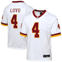 Frankie Luvu Washington Commanders Youth Game Super Bowl Era Jersey - White