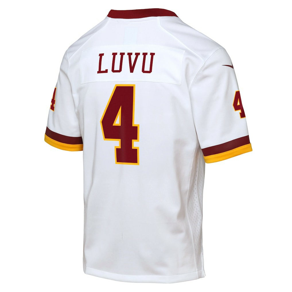 Frankie Luvu Washington Commanders Youth Game Super Bowl Era Jersey - White