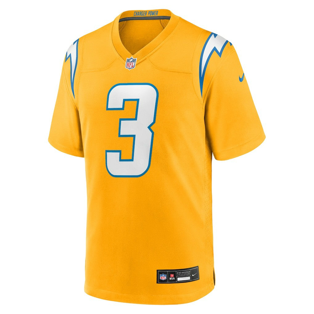 Derwin James Jr. Los Angeles Chargers Youth Alternate Charger Power Game Player Jersey - Gold
