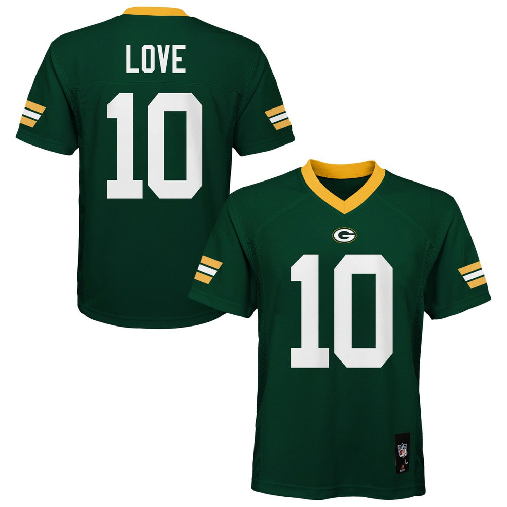 Jordan Love Green Bay Packers Outerstuff Preschool Replica Player Jersey - Green sale