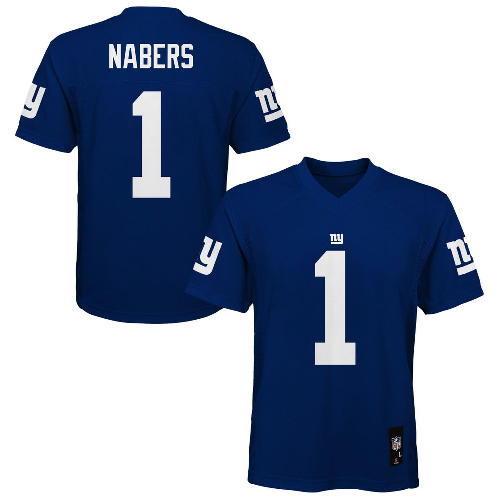Malik Nabers New York Giants Outerstuff Preschool Replica Player Jersey - Royal sale