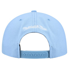 Milwaukee Brewers Cooperstown Collection Basic Flip Snapback Hat Powder Blue | Mitchell & Ness