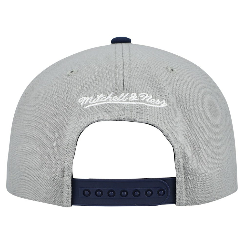New York Yankees Cooperstown Collection Basic Flip Snapback Hat Gray | Mitchell & Ness