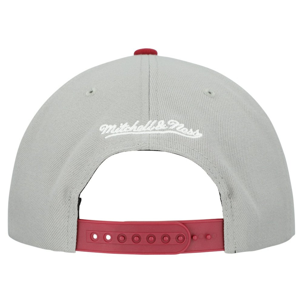Philadelphia Phillies Cooperstown Collection Basic Flip Snapback Hat Gray | Mitchell & Ness