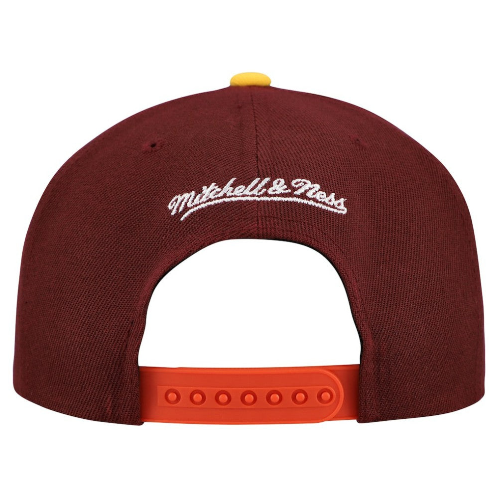 San Diego Padres Cooperstown Collection Basic Flip Snapback Hat Orange/Brown | Mitchell & Ness