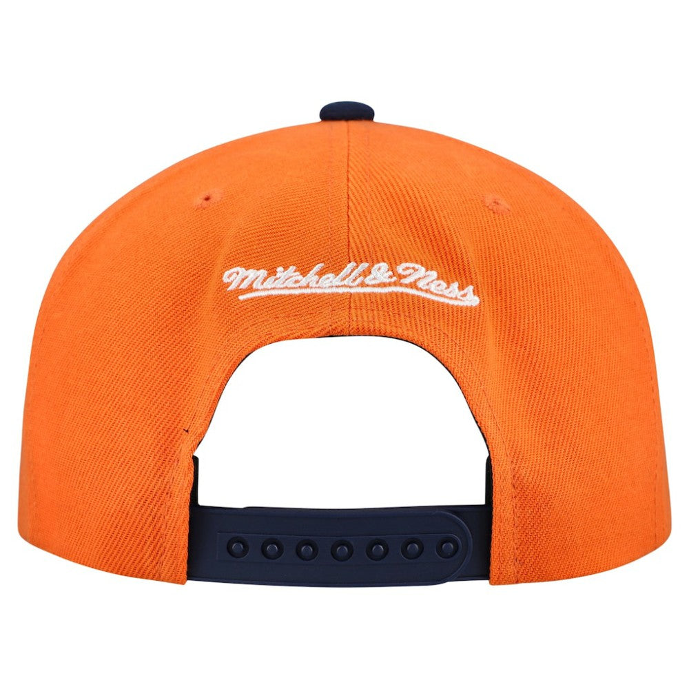 San Diego Padres Cooperstown Collection Basic Flip Snapback Hat Orange | Mitchell & Ness